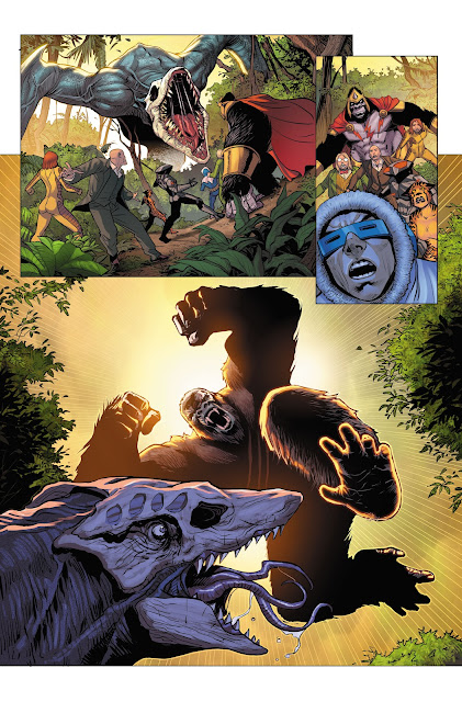 DC and Legendary Comics JUSTICE LEAGUE VS. GODZILLA VS. KONG 01