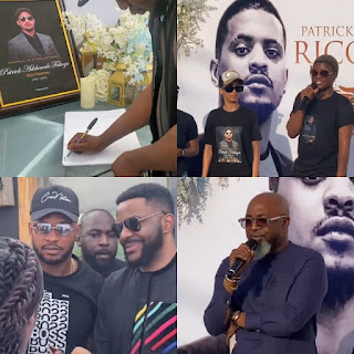 Photos and videos from the Service of Songs and Night of Tribute for BBNaija star, Rico Swavey