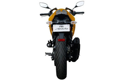 TVS Apache RTR 200 4V rear image