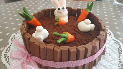 The bunny cake