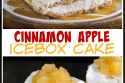 CINNAMON APPLE ICEBOX CAKE