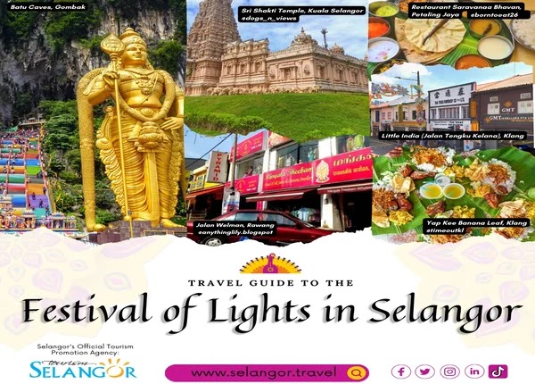 6 Tempat Memeriahkan Deepavali di Selangor