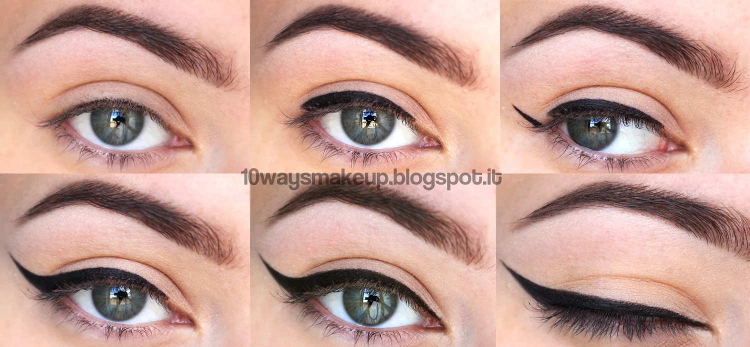 The Eyeliner Me La Mia Tecnica Consigli E Applicazione 10 Ways