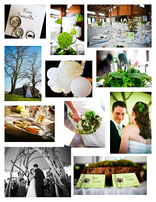 Seattle Wedding Mood Board Natural Spring Wedding 