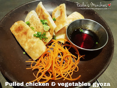 Pulled chicken and vegetables gyoza - Let's Meat Up at Plaza Singapura - Paulin's Munchies