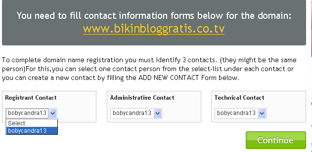  Bagi anda yang sudah pernah menjadi member www Cara Mendaftar Domain Gratis