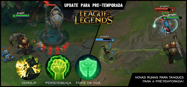 Update para Pré-temporada