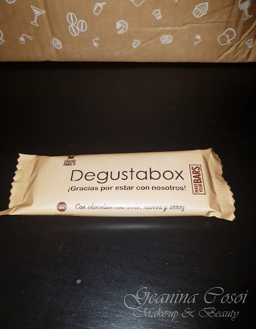 Barrita de chocolate personalizada Caja Degustabox - Abril ´17 