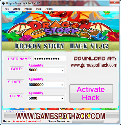 Dragon story Hack