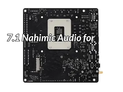 7.1 Nahimic Audio for immersive sound