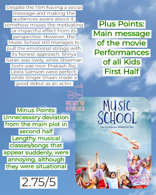 Music School Movie Mini Review