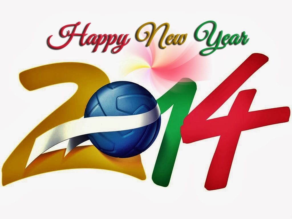 3d Happy New Year 2014 HD Wallpaper Free