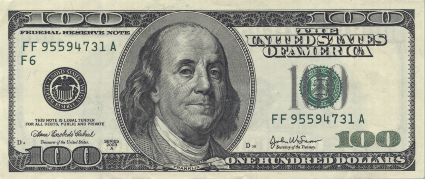 Free Coloring Pages 100 Dollar Bill Coloring Page