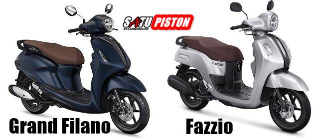 Perbedaan Fazzio dan Grand Filano dari Yamaha