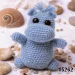 patron gratis hipopotamo amigurumi, free pattern amigurumi hippo 