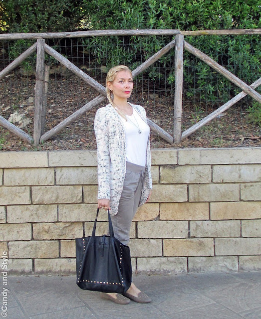 Cardigan+Joggers+Loafers+Braid