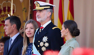 Infanta Sofia attends Spain's National Day