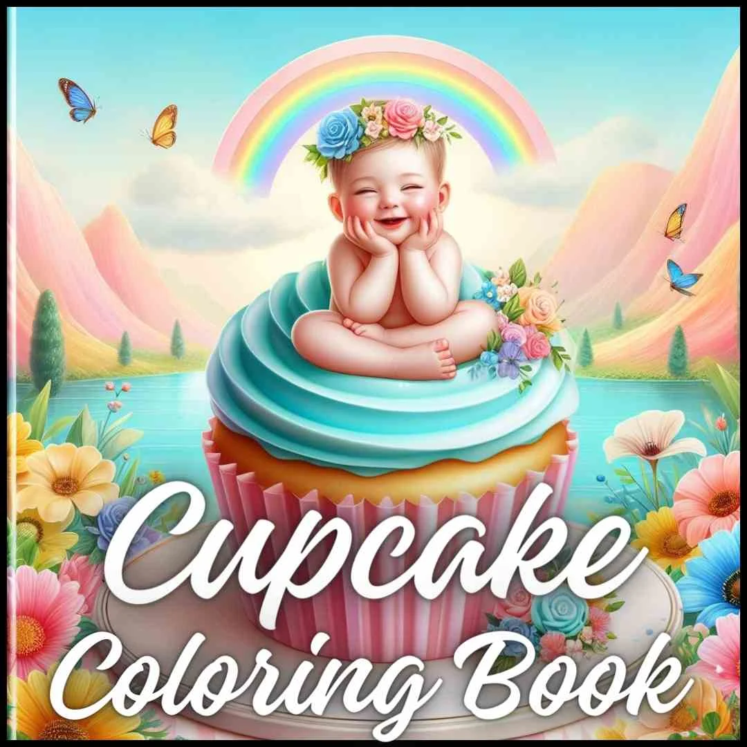 Cupcake Coloring Book