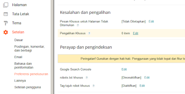 Ubah Permalink Blogger Tanpa Kehilangan Traffik