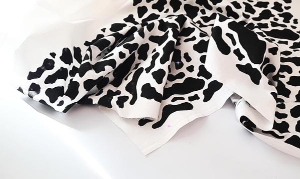 How to Stencil on Fabric, FREE Cow Print Printable Template