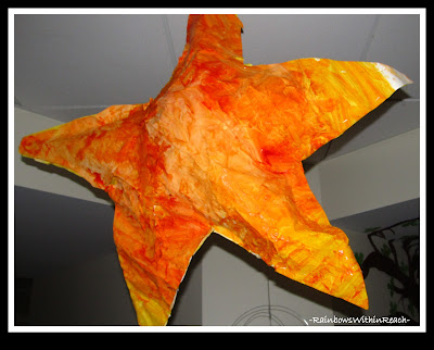 photo of: Toddler Three Dimensional Painted Star