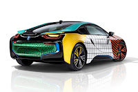 BMW i8 MemphisStyle (2017) Rear Side