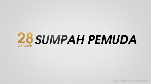 Selamat Hari Sumpah Pemuda