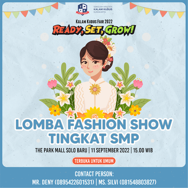 Lomba Fashion Show SMP - Kalam Kudus Fair 2022