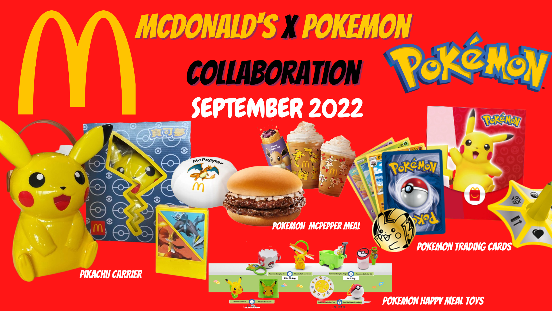 Finalmente a PROMO do McDonald's com Pokémon! + Spoilers