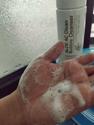 Aloe AC Clean Bubble Cleanser dari Hansaegee