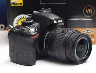 Jual Kamera Nikon D3200 Lensa Kit VR2 Fullset