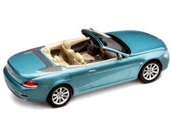 BMW 6 Blue miniature