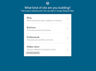 Build your own website or blog using Wordpress