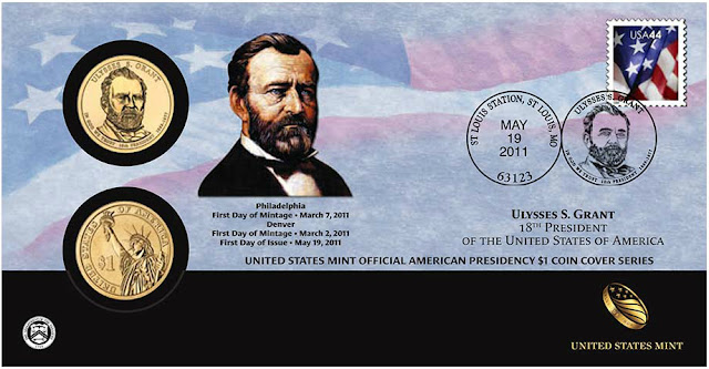 Ulysses S. Grant 2011 One Dollar Coin Cover