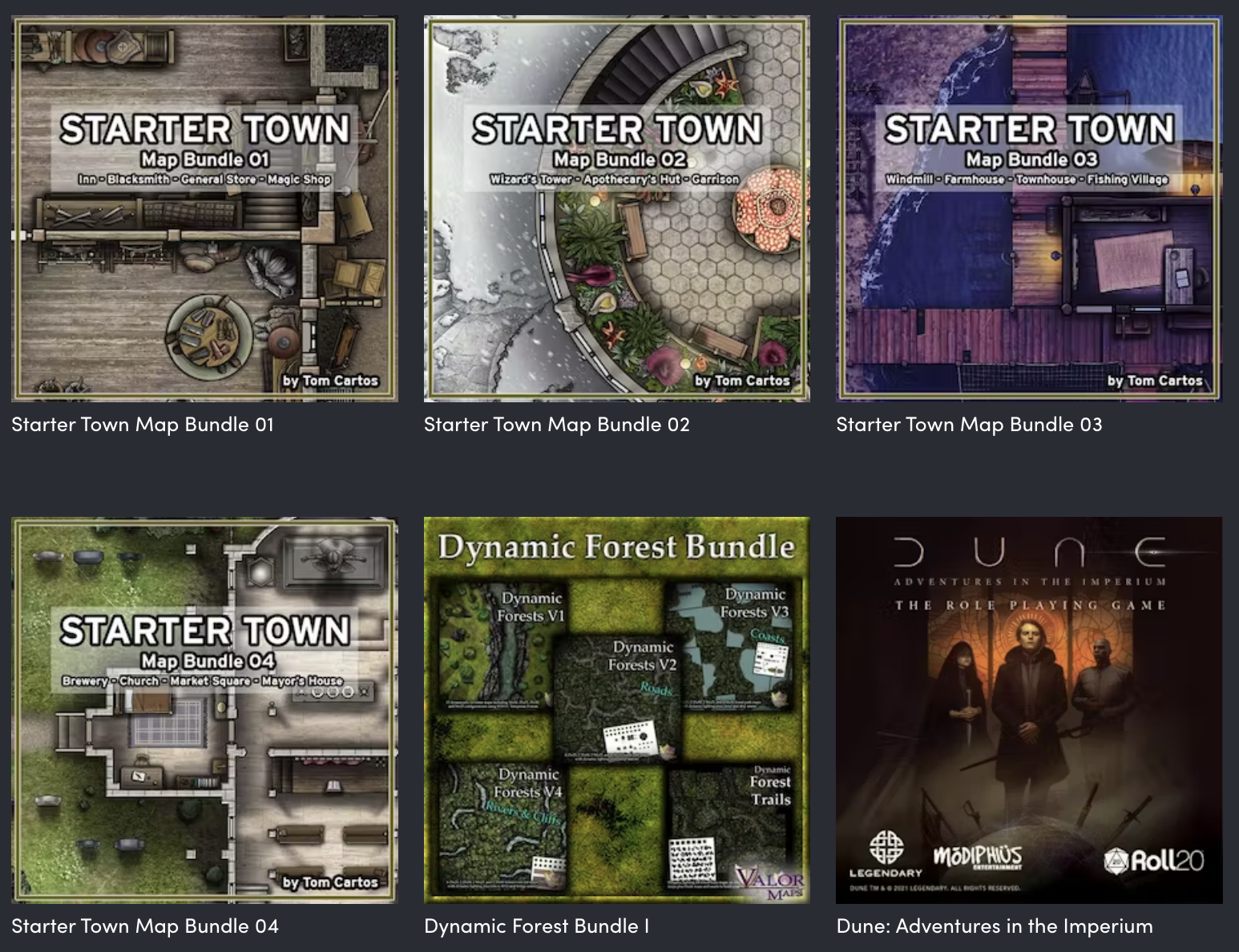Roll20 RPG Humble Bundle features Dune, Pathfinder, Tales from the Loop &  more - Dexerto