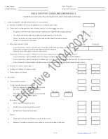 2021 MA Child Support Guidelines Worksheet Page 1