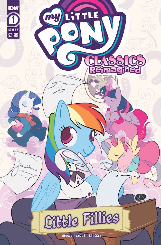 Little Fillies comic IDW Cover Cover A