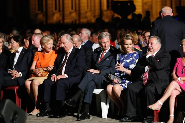  Firework display for The  New King and Queen of Belgium
