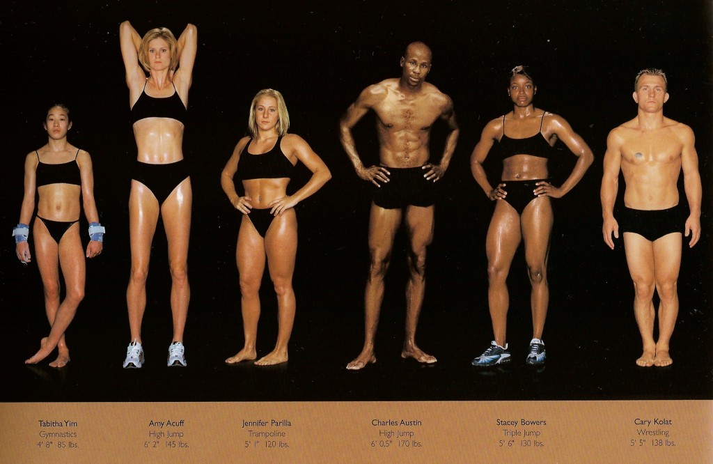 The Perfect Body Is there such a thing In their portraits of Olympic 