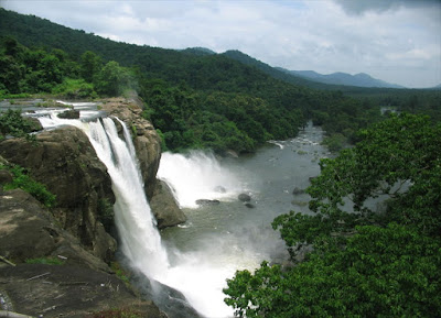 Athirapally Falls Top View