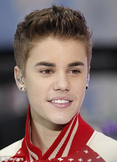 Bieber's Growing Microscopic Moustache