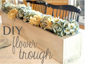 DIY Flower Trough