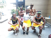 Drumming, Gumboot Dancing, and Zulu Dancing Mauritius