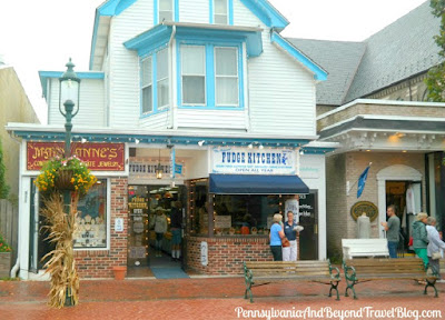 The Washington Street Mall in Cape May, New Jersey