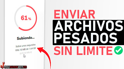 enviar archivos pesados sin programas