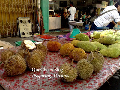 gaya market durian