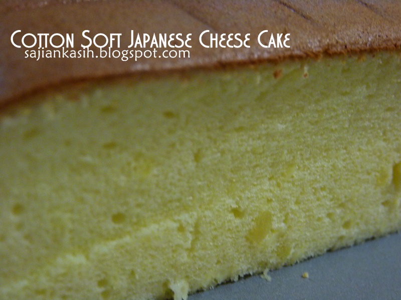 Sajian Kasih: Cotton Soft Japanese Cheese Cake