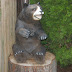 TEDDY BEAR YARD ART