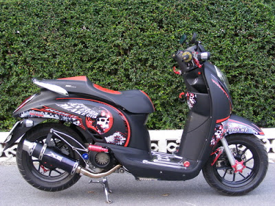 Kumpulan Modifikasi Motor Matic Honda Scoopy