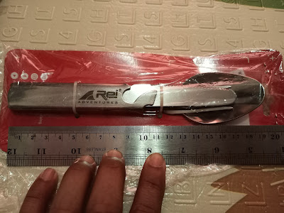 Tampilan Panjang Sendok AREI Cutlery Berukuran 18,5cm